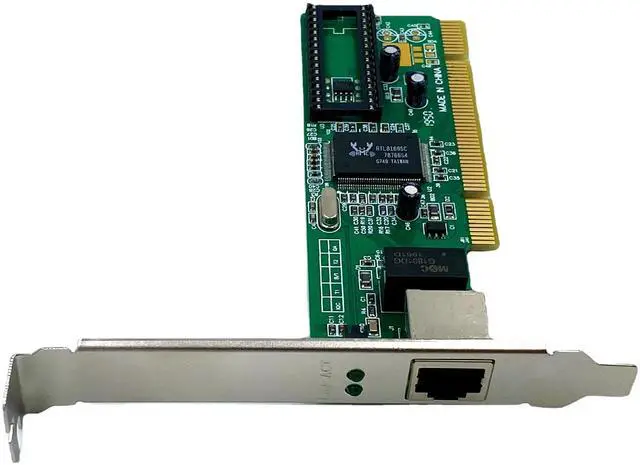 Main image of High-quality PCI network card, PCI gigabit network card, desktop computer RTL8169 network card, compatible with Intel.