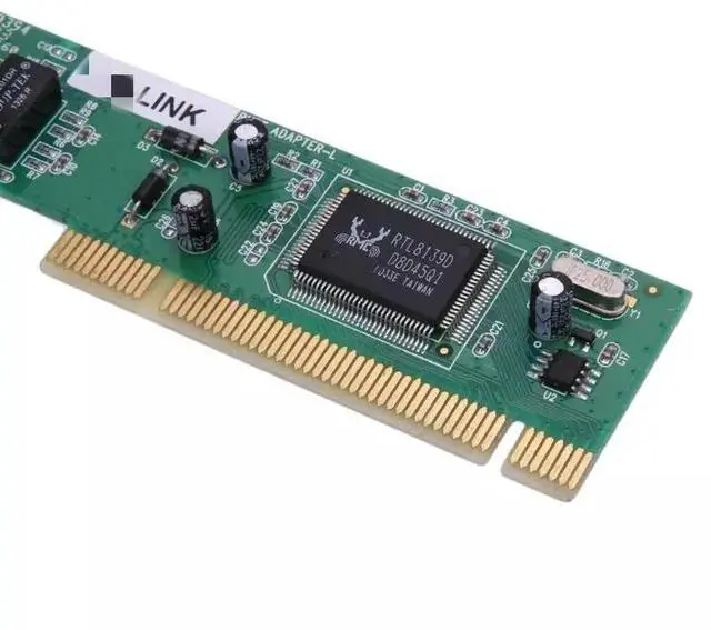 Alt view image 2 of 7 - Compatible with TP-LINK PCI driverless 100Mbps network card for standalone desktop RJ45 8139D wired network card