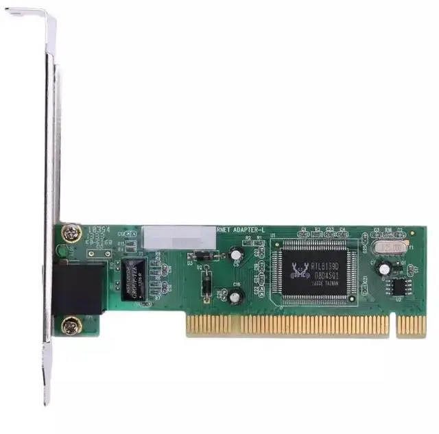Alt view image 6 of 7 - Compatible with TP-LINK PCI driverless 100Mbps network card for standalone desktop RJ45 8139D wired network card