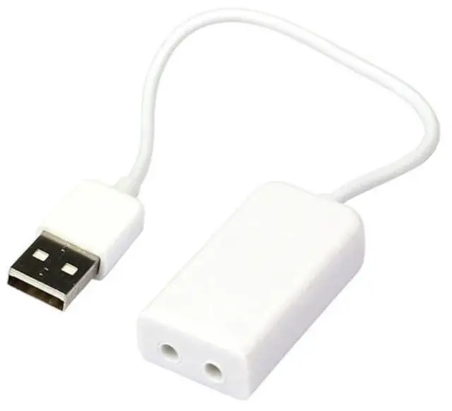 Alt view image 4 of 7 - Wired USB 7.1 sound card for laptops and desktops (driver-free)