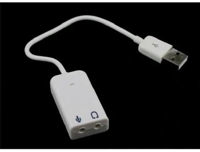 Alt view image 3 of 7 - Wired USB 7.1 sound card for laptops and desktops (driver-free)