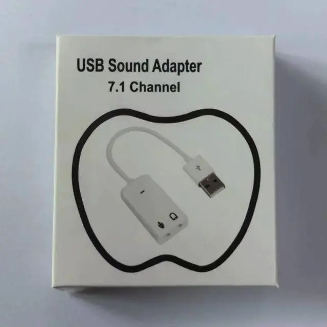 Alt view image 6 of 7 - Wired USB 7.1 sound card for laptops and desktops (driver-free)