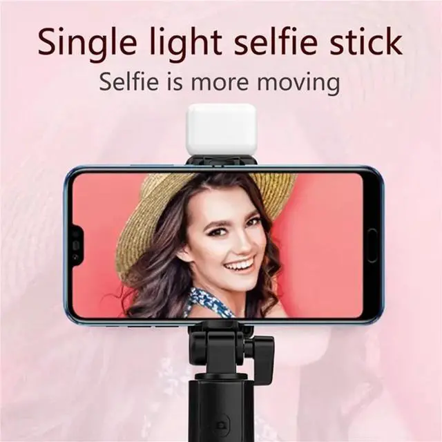 Alt view image 3 of 7 - 2025 New Portable Bluetooth Selfie Stick Tripod Holder with Remote Shutter Fill Light Extendable Wireless Remote Retractable Phone Stand