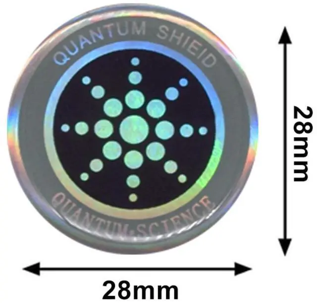 Alt view image 4 of 6 - 2025 New Mobile phone radiation protection stickers, radiation-blocking energy phone stickers, mobile phone shield, radiation protection computer and phone stickers, quantum shield Gold