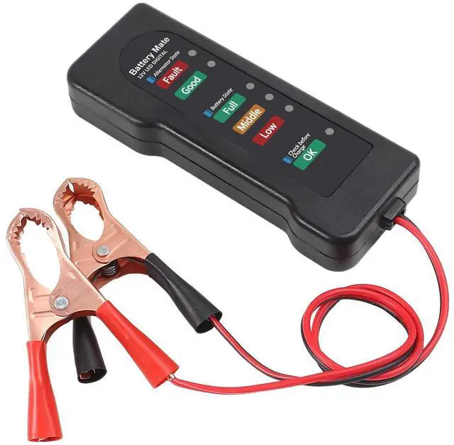 Alt view image 4 of 6 - 12V car battery tester, Alternator Tester Automotive,Battery Checker, Analyzer to Check alternator & Battery Charging System