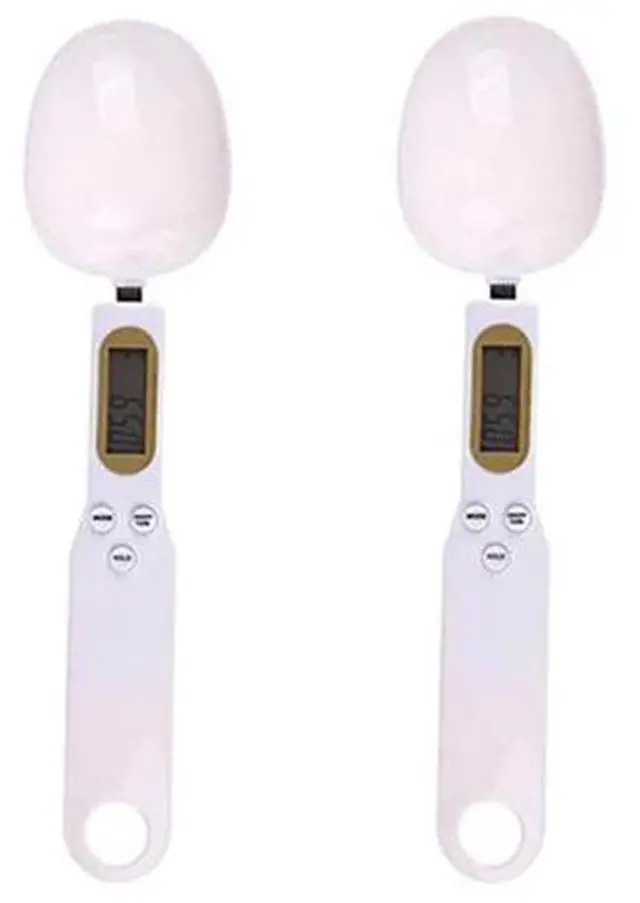 Main image of 2 PCS Mini Spoon Scale Digital Kitchen Scale Electronic LCD Food Scale 0.1-500g Cooking Flour Milk Coffee Powder Weight Measure Spoon