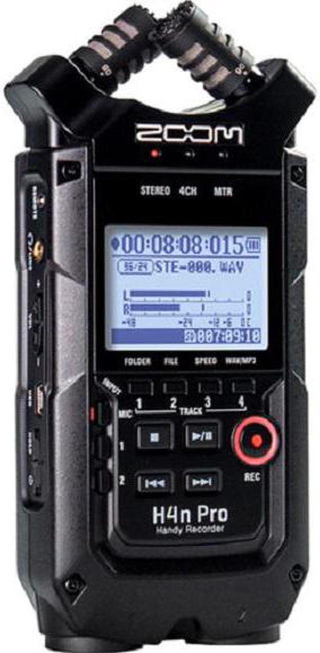 Zoom H4n Pro Portable Handy Recorder (Black) - Newegg.ca