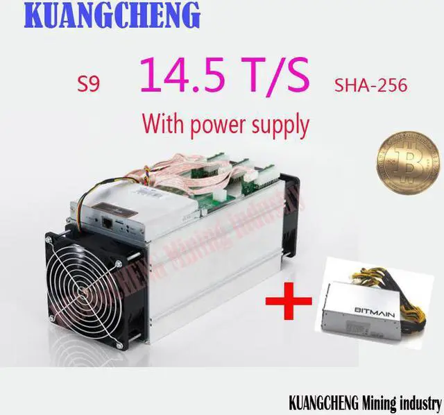 Alt view image 2 of 3 - Bitman AntMiner S9J 14.5TH/S 16nm Bitcoin Litecoin Miner BTC LTC ASIC Mining Machine With APW power supply Scrypt Better Than ANT MINER L3 S9i E9