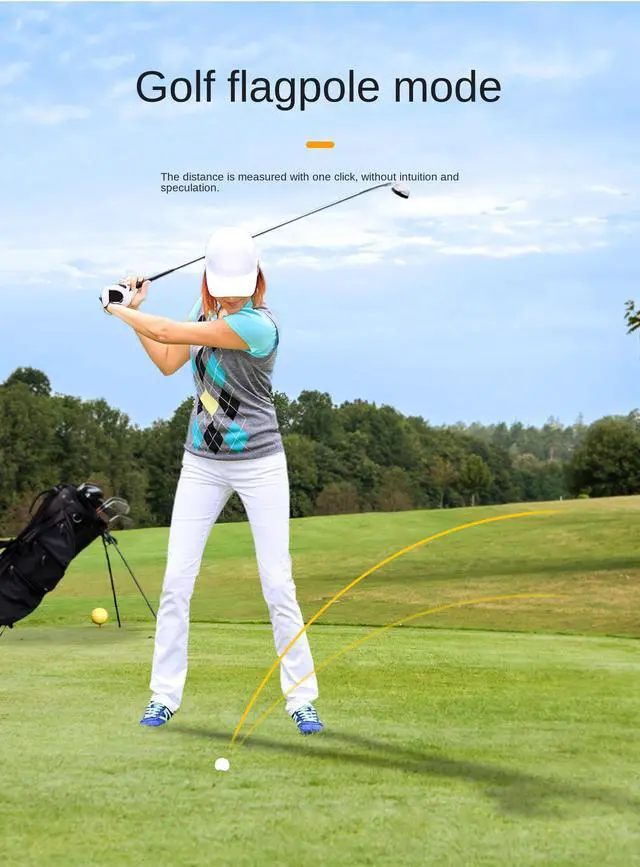 Alt view image 5 of 7 - Laser Range Finder Telescope,546.8 Yards Farther,6 Times Magnification Laser Range Finder for Shooting,Hunting and Golf with Ranging,Speed,Flagpole Lock,Fog Measurement,Angle measurement,IP54 Waterpro