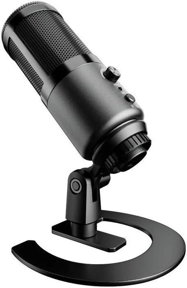 Alt view image 3 of 4 - RGB USB Condenser Microphone for PC,PS5,PS4,IOS,Android,Studio-Grade Audio,Anti-Vibration Shock Mount,Three Polar Patterns,Dual-Channel Stereo,Noise Reduction Upgrade for Gaming,Streaming,Podcasts,Twi