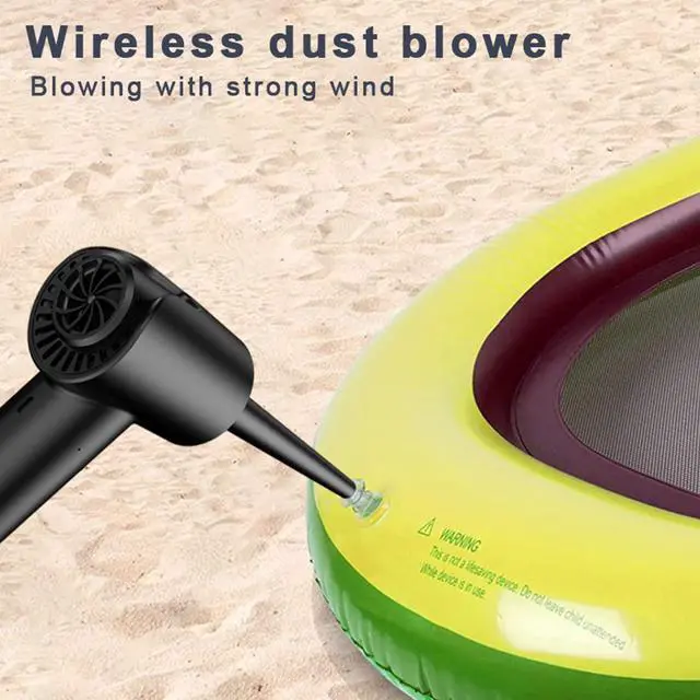 Alt view image 4 of 7 - Compressed Air Duster 51000RPM Strongest Compressed Air Blower,Cordless Air Can Duster,6KPa Airflow Electric Blower,3-Gears Speed,6000mAh Battery,70W for Computer Keyboard Electronics Cleaning,Reusabl