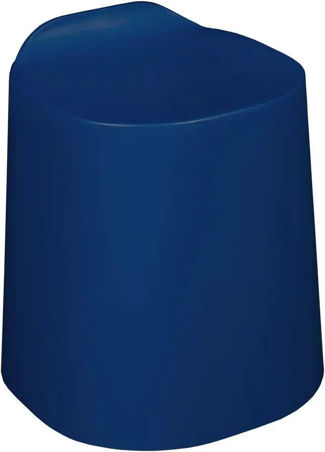Main image of Regency Dott Plastic Stackable Stool- Navy Blue
