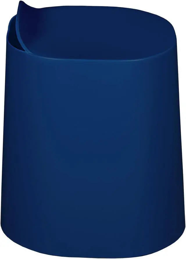 Alt view image 3 of 7 - Regency Dott Plastic Stackable Stool- Navy Blue