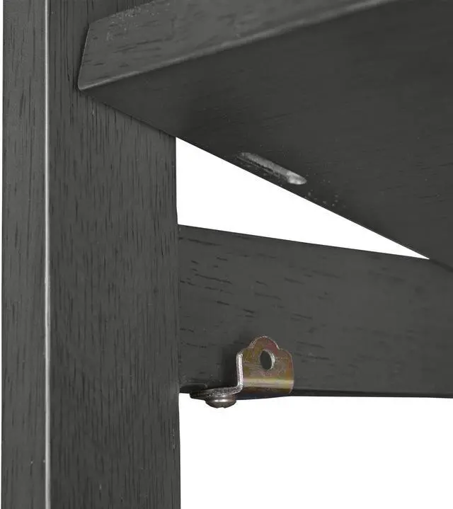 Alt view image 9 of 9 - Flip Flop 34" High Corner Folding Bookcase- Grey