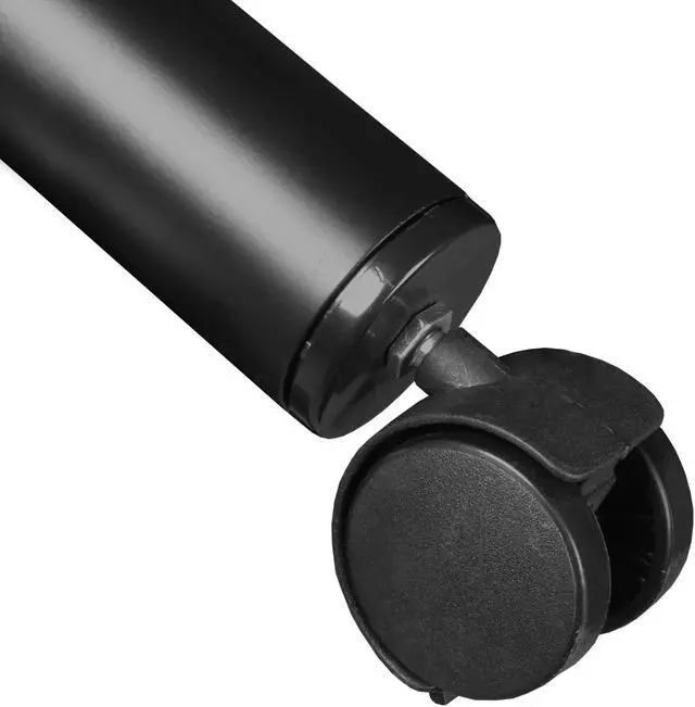 Alt view image 3 of 5 - Regency Kee Post Table Leg with Casters (Set of 4)- Black