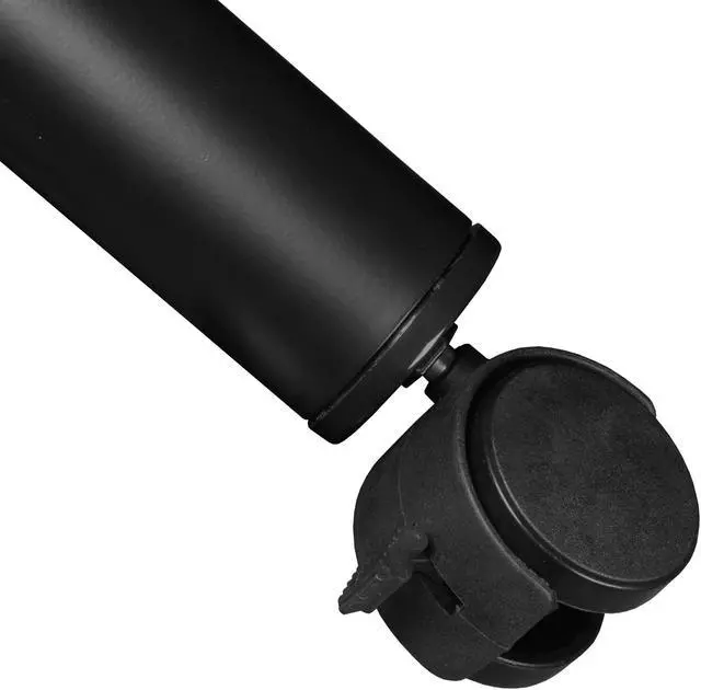 Alt view image 4 of 5 - Regency Kee Post Table Leg with Casters (Set of 4)- Black
