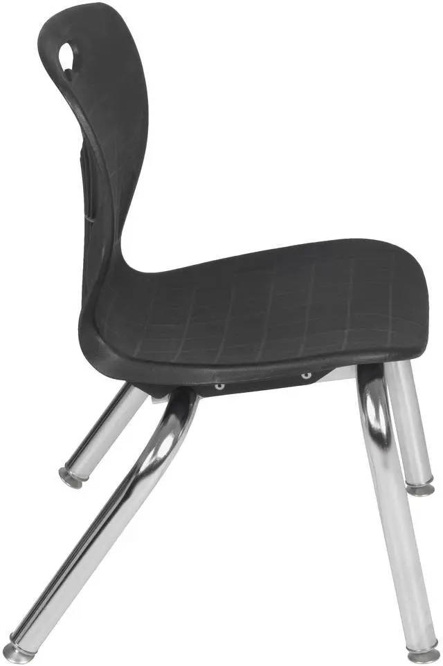 Alt view image 6 of 8 - Andy 12" Stack Chair (20 pack)- Black