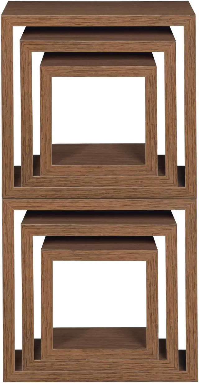 Alt view image 6 of 8 - Niche Soho 6 Piece Wall Shelf Set - Urban Walnut