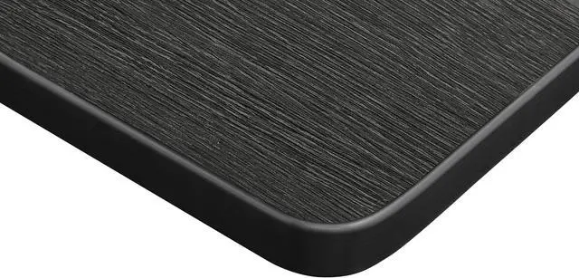 Alt view image 5 of 5 - Regency Cain Medium 36 in. Square X-Base Cafe Table- Ash Grey