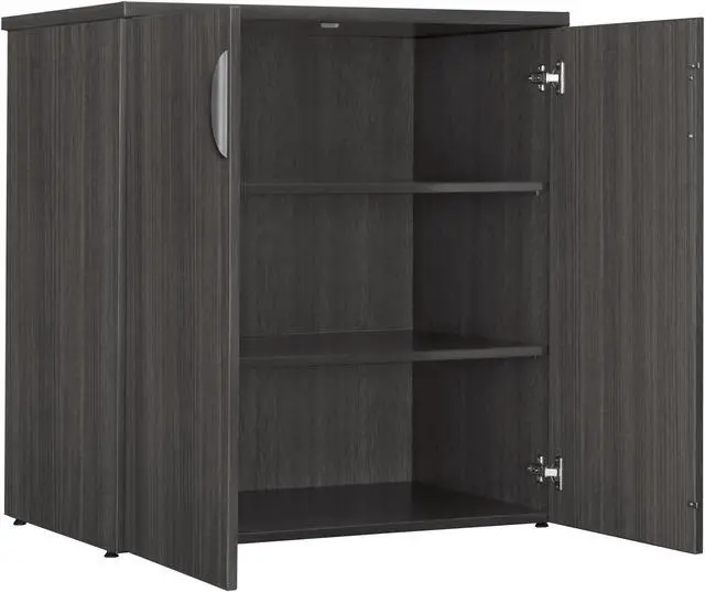 Alt view image 3 of 6 - Regency Legacy 35 in. Office Stackable Storage Cabinet- Ash Grey