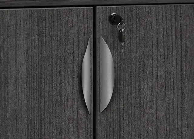 Alt view image 5 of 6 - Regency Legacy 35 in. Office Stackable Storage Cabinet- Ash Grey