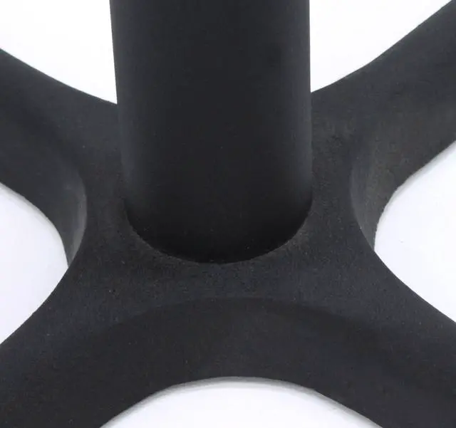 Alt view image 3 of 5 - Regency Cain Medium 36 in. Square X-Base Cafe Table- Ash Grey