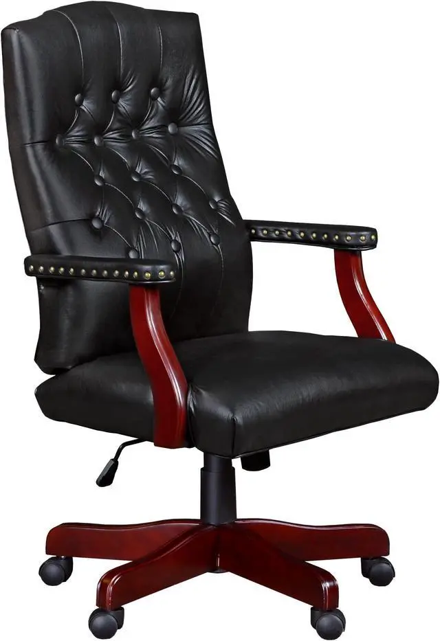Alt view image 3 of 8 - Ivy League Swivel Chair- Black