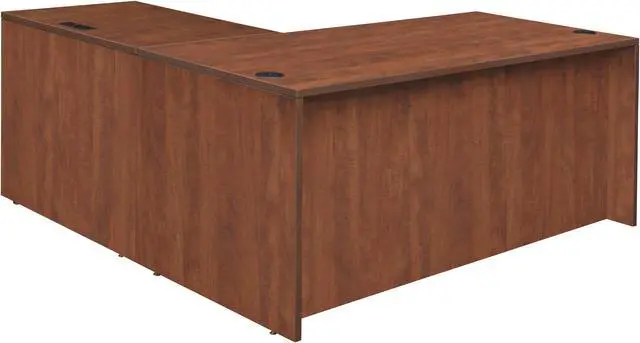 Alt view image 2 of 6 - Regency Legacy 71 x 59 in. L Desk with Single Pedestal Drawer Unit & 35 in. Return- Cherry