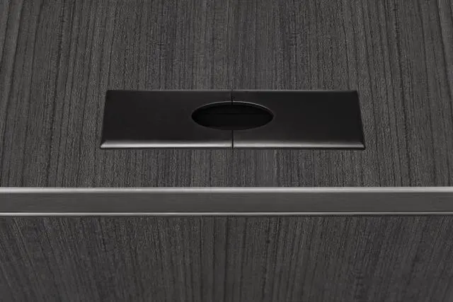 Alt view image 4 of 7 - Regency Legacy 60 x 77 in. Executive L Desk Shell- Ash Grey