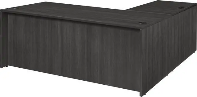 Alt view image 2 of 7 - Regency Legacy 71 x 82 in. Executive L Desk Shell- Ash Grey