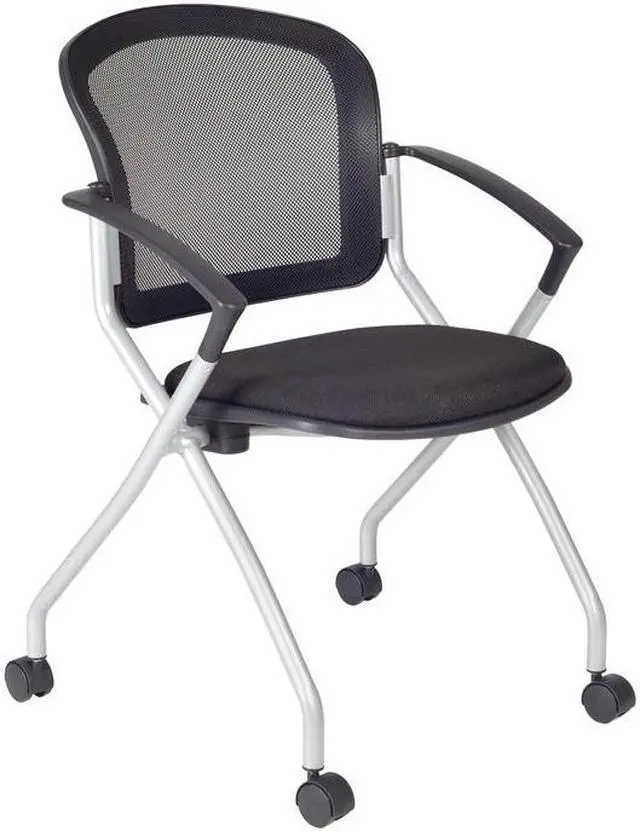 Alt view image 5 of 9 - Cadence Nesting Chair (12 pack)- Black