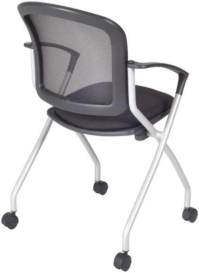 Alt view image 7 of 9 - Cadence Nesting Chair (12 pack)- Black