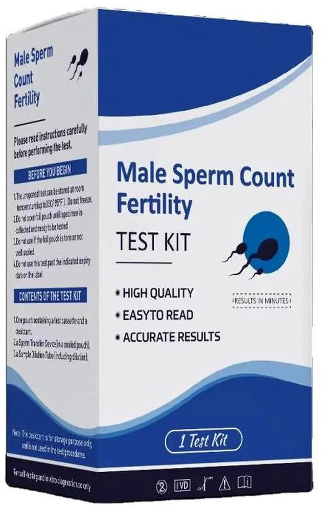 Alt view image 2 of 5 - At-Home Male Sperm Fertility Test