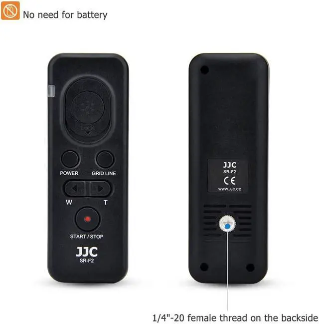 Alt view image 13 of 15 - JJC RM-VPR1 Wired Remote Control for Sony FDR-AX53 AX43 AX33 AX100 AX700 AX60 PXW-X70 PXW-Z90V HXR-NX80 HDR-CX405 CX455 CX440 CX675 CX680 CX900 A5100 A6000 A6100 A6300 A6400 RX100 VII VI ZV-1 RX10 IV