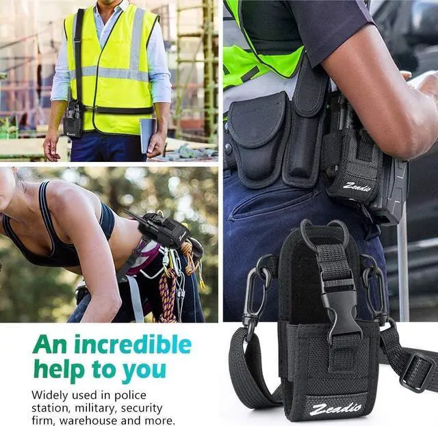 Alt view image 6 of 6 - Zeadio Multi-Function Pouch Case Holder for GPS Phone Two Way Radio (ZNC-D, Pack of 1)