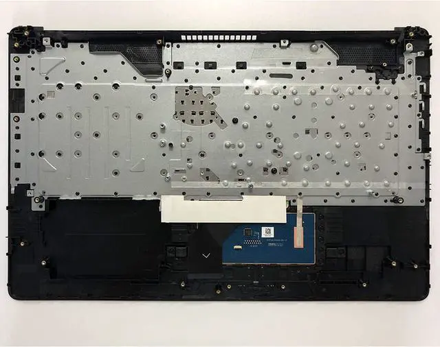 Alt view image 2 of 7 - Replacement for HP Pavilion17BY 17-by 17CA 17-CA 17Q-CS Laptop Upper Case Palmrest Touchpad with Keyboard Assembly Part L22750-001 6070B1308103 Grey