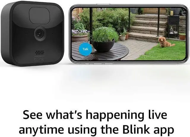 Alt view image 6 of 6 - Blink Outdoor (3rd Gen) - wireless, weather-resistant HD security camera, two-year battery life, motion detection, set up in minutes  2 camera system