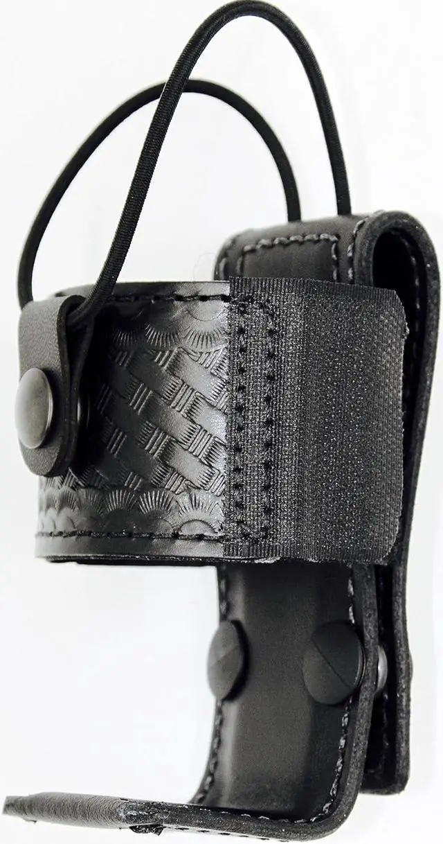 Alt view image 2 of 3 - Leather Products A588U-BPXTS3000 Universal Radio Holder for Motorola