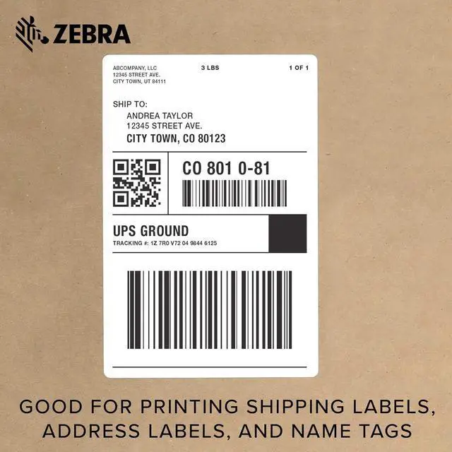 Alt view image 7 of 7 - Ze bra ZD420d Direct Thermal Desktop Printer 203 dpi Print Width 4 in USB Ethernet ZD42042-D01E00EZ