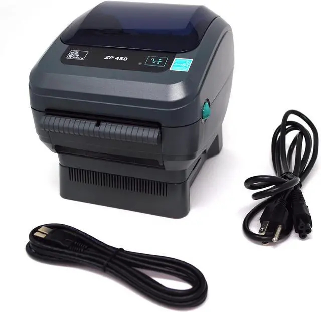 Main image of Ze bra ZP 450 Label Thermal Monochrome Bar Code Printer ZP450-0501-0006A