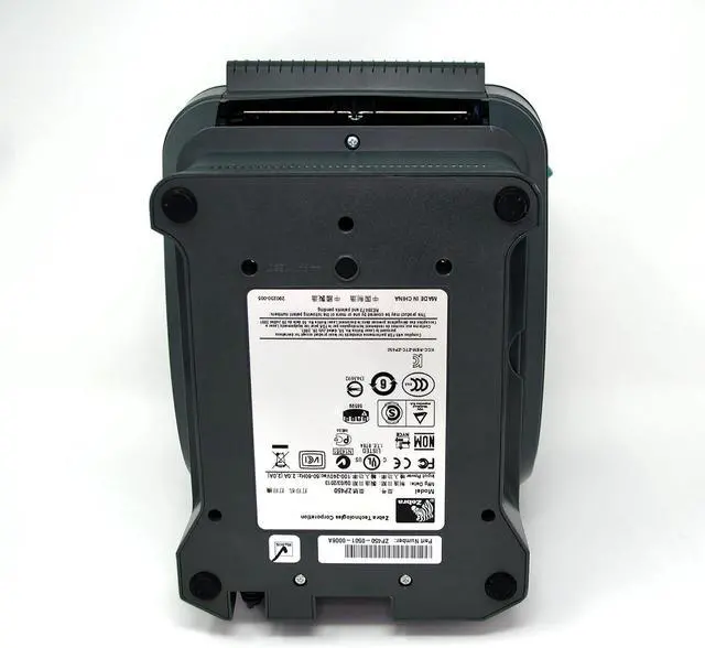 Alt view image 7 of 7 - Ze bra ZP 450 Label Thermal Monochrome Bar Code Printer ZP450-0501-0006A