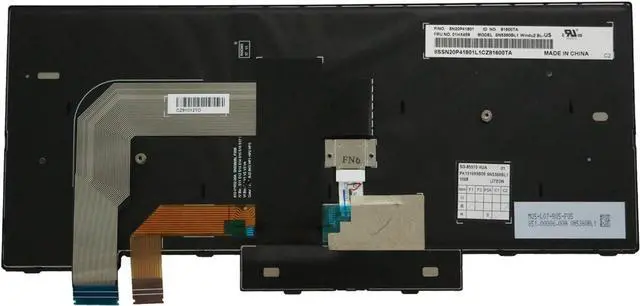 Alt view image 2 of 7 - AUTENS Replacement US Layout Keyboard (1 Year Warranty) for Lenovo ThinkPad T470 T480 Laptop (Not Fit T470s T470p T480s T480p) (Backlight)