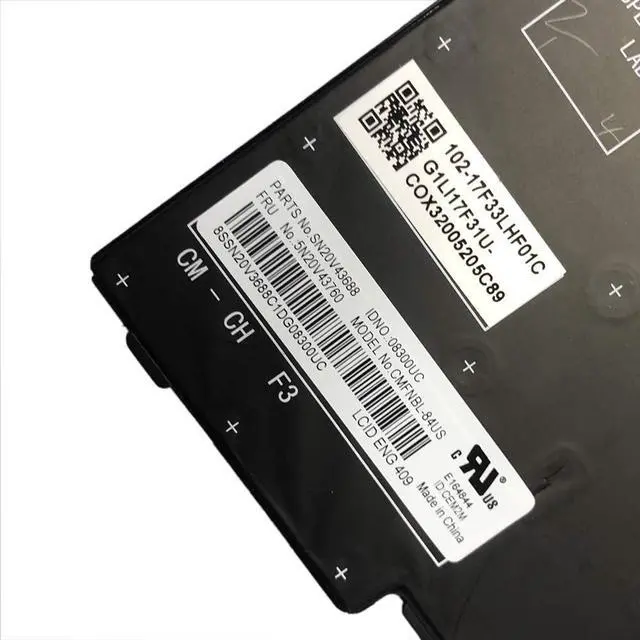 Alt view image 6 of 6 - Gintai Laptop Black US Keyboard with Backlit for Lenovo ThinkPad T14 Gen1 Gen2 P14s Gen1 Gen2 /E480 E485 L480 T480s E490 E495 T490 t495 L490 L380 L390 P43s 01YP280 01YP520 01YP360 01YP440 5N20V44073