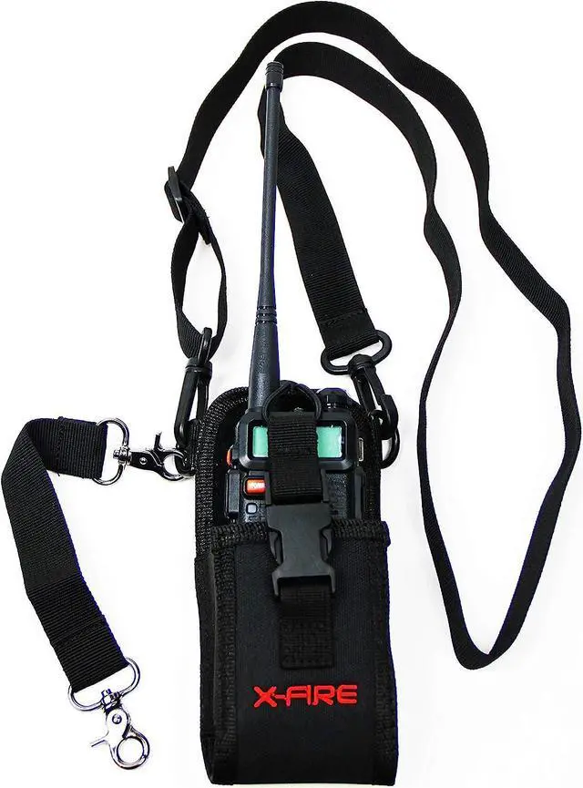 Main image of X-FIRE® Radio Strap Washable Firefighter EMS Portable Radio Shoulder/Duty Belt Holder w/Anti-Sway Strap