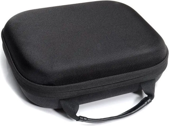 Alt view image 2 of 6 - getgear Two Way Radio Speaker Case for Walkie Talkie Like Motorola, Sokos, Uniden, FLOUREON, Dimy, Galwad, Aikmi, BETECH and Others, mesh Pocket for Cable and Accessories, Featured Carrying Handle