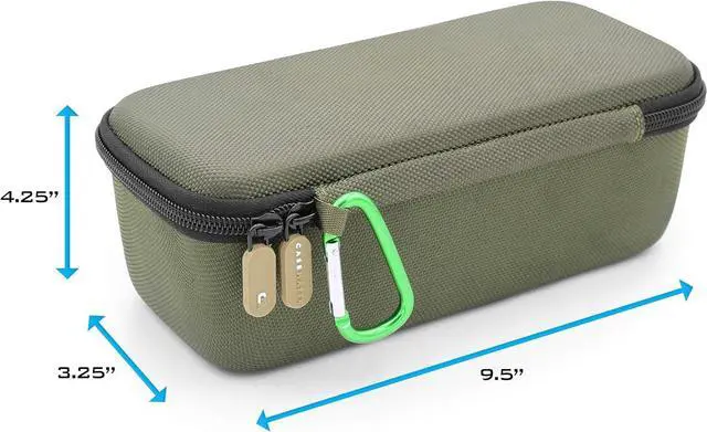 Alt view image 2 of 7 - CASEMATIX Case Compatible with Midland 2 Way Radio, Cobra Handheld, Uniden Handheld CB Radio and More - Portable Travel Case Only