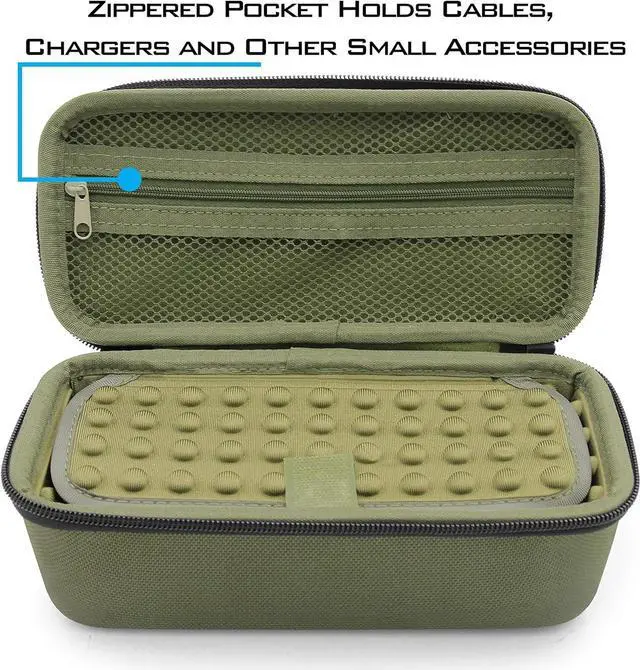 Alt view image 5 of 7 - CASEMATIX Case Compatible with Midland 2 Way Radio, Cobra Handheld, Uniden Handheld CB Radio and More - Portable Travel Case Only