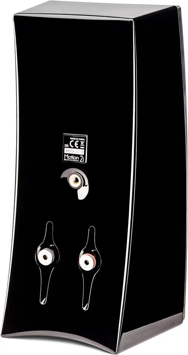 Alt view image 3 of 7 - MartinLogan Motion 2i Folded Tweeter Bookshelf Speaker (±3dB, Gloss Black)