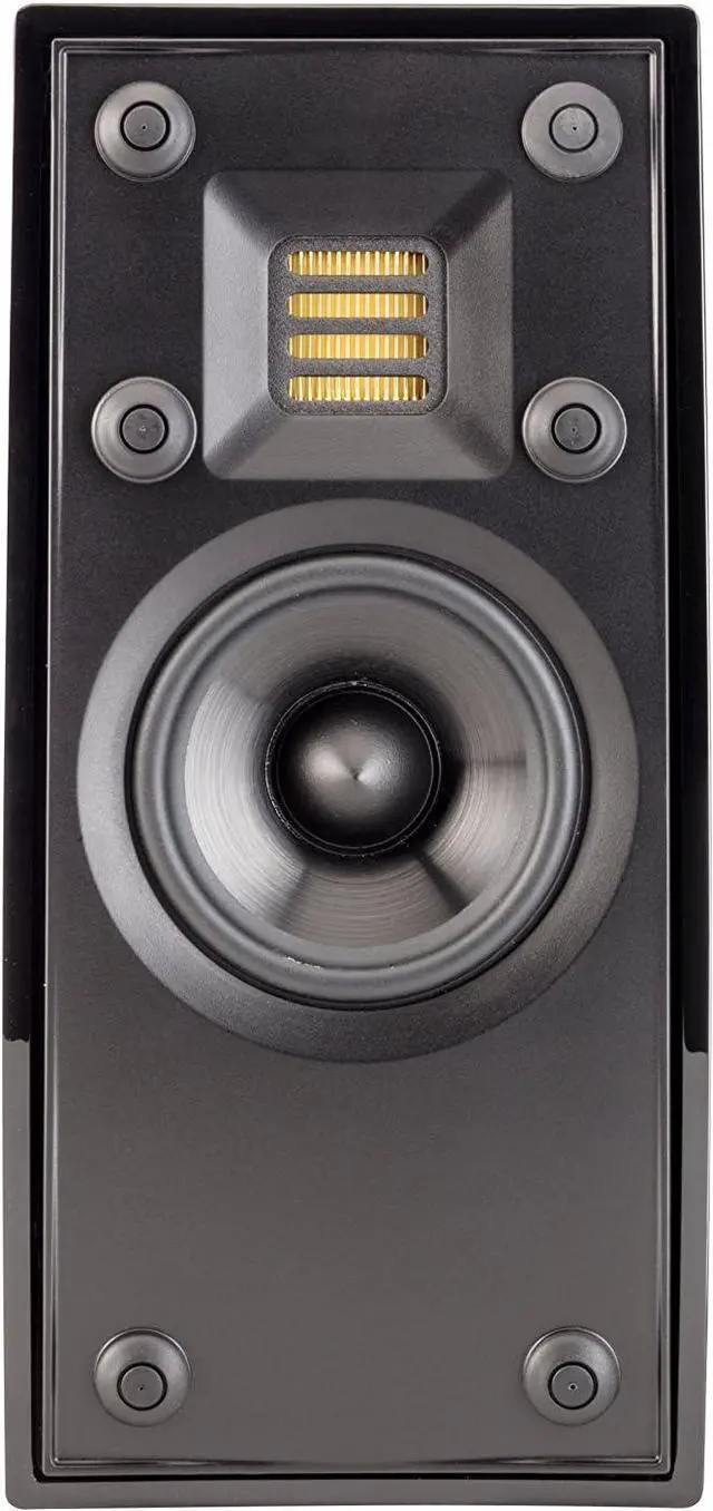 Alt view image 6 of 7 - MartinLogan Motion 2i Folded Tweeter Bookshelf Speaker (±3dB, Gloss Black)