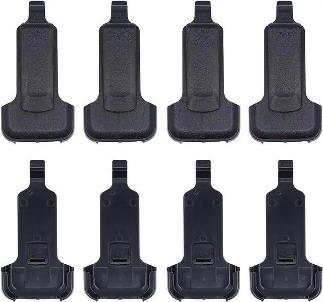 Main image of Walkie Talkie Belt Clip Compatible for WLN KD-C1 AP-100 Retevis RT22 Zastone X6 NKTECH NK-U1 Zeadio ZS-B1 LUITON LT-316 TIDRADIO TD-M8 RADTEL RT-10 RADIODDITY R1 Radio (8 Pack)